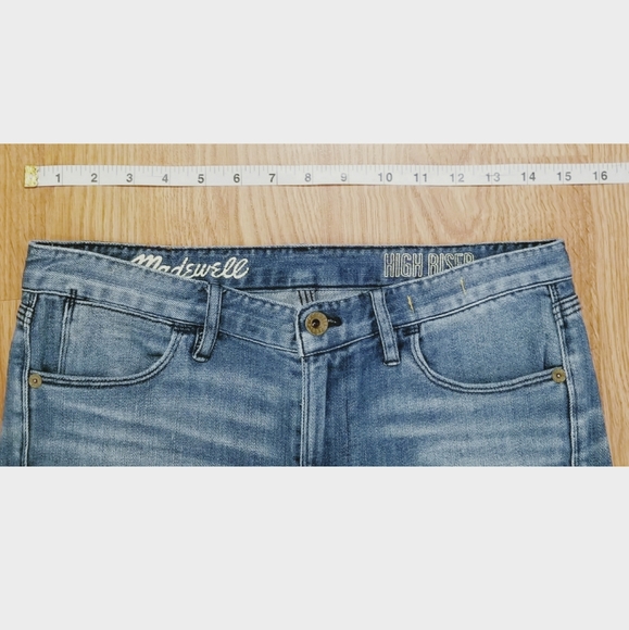 MADEWELL High Riser Jeans - Picture 8 of 10